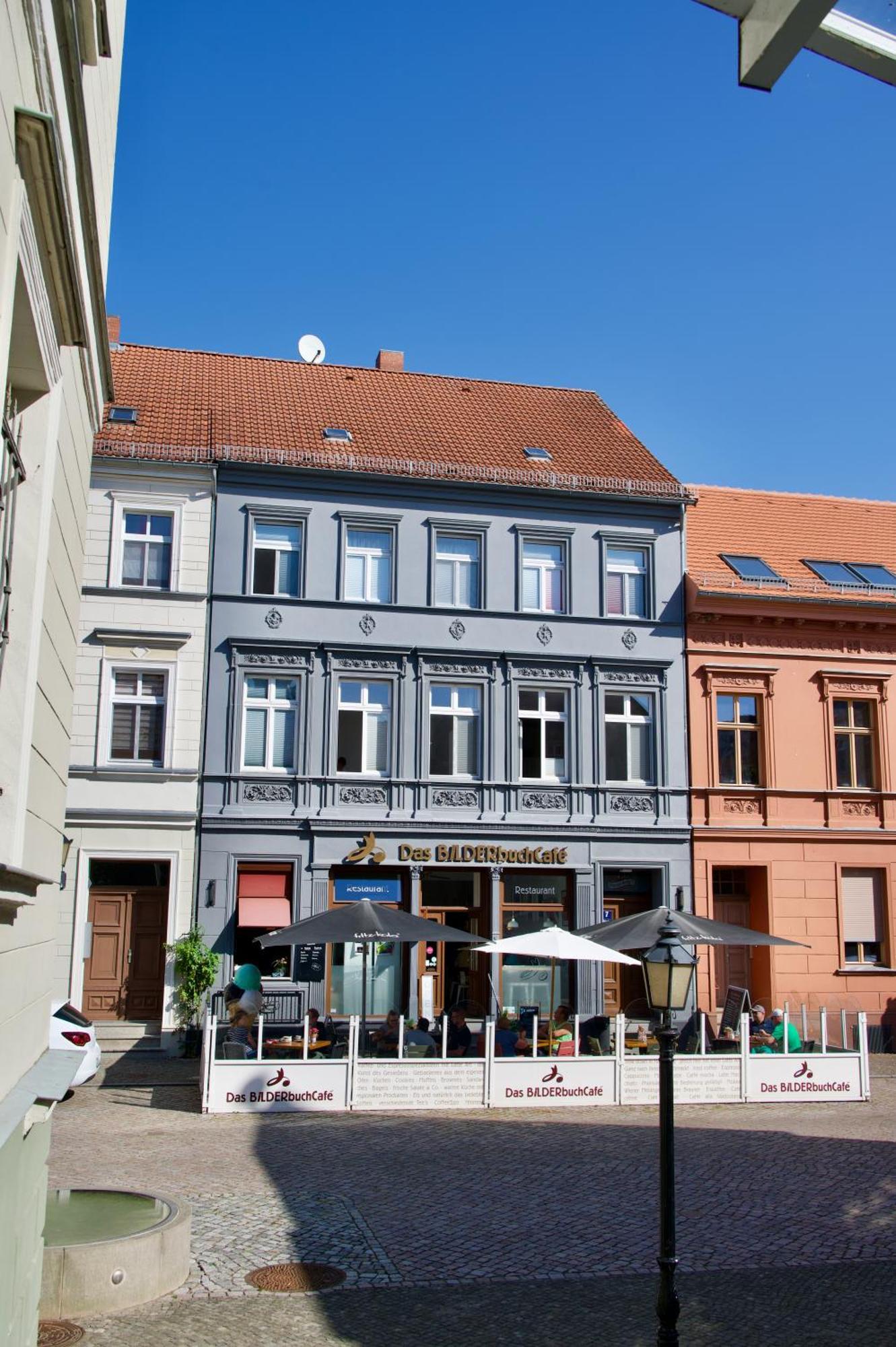 Das Bilderbuchcafe - Pension Markt 7 Havelberg Exteriör bild