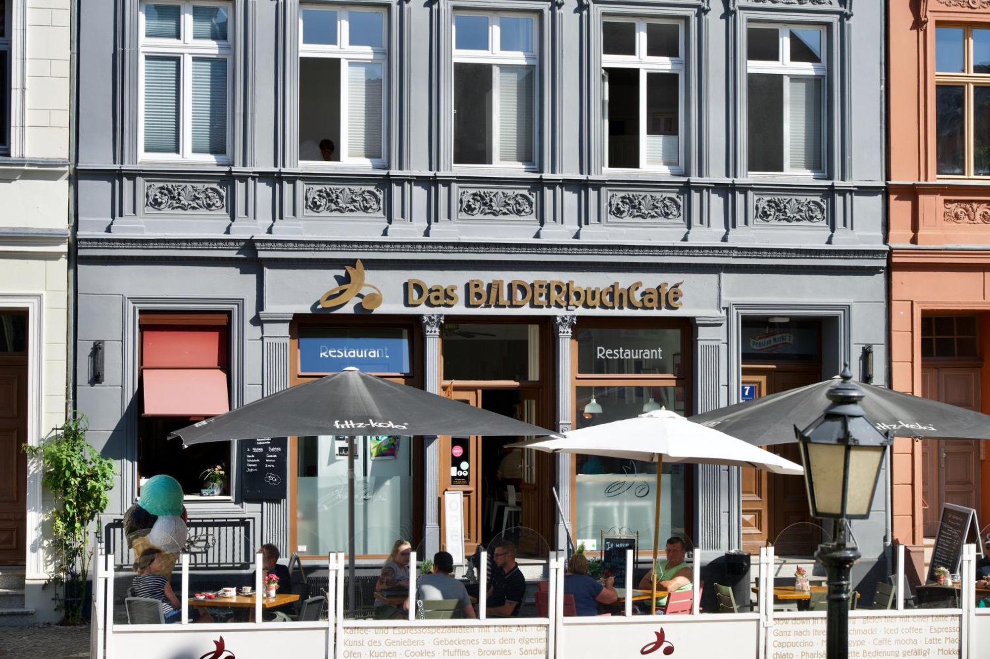 Das Bilderbuchcafe - Pension Markt 7 Havelberg Exteriör bild
