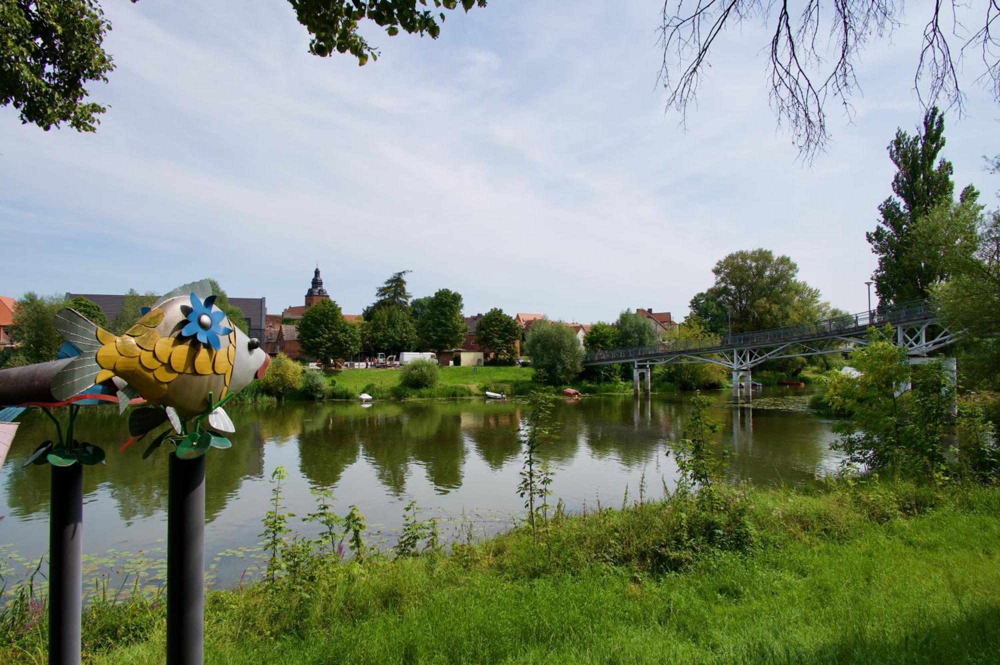 Das Bilderbuchcafe - Pension Markt 7 Havelberg Exteriör bild